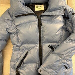 SAM. New York Light Blue Puffer Jacket